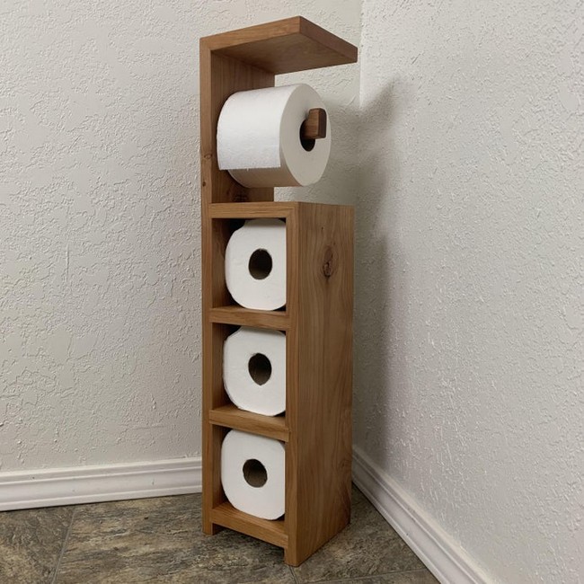 Scrap Wood tissue Holder