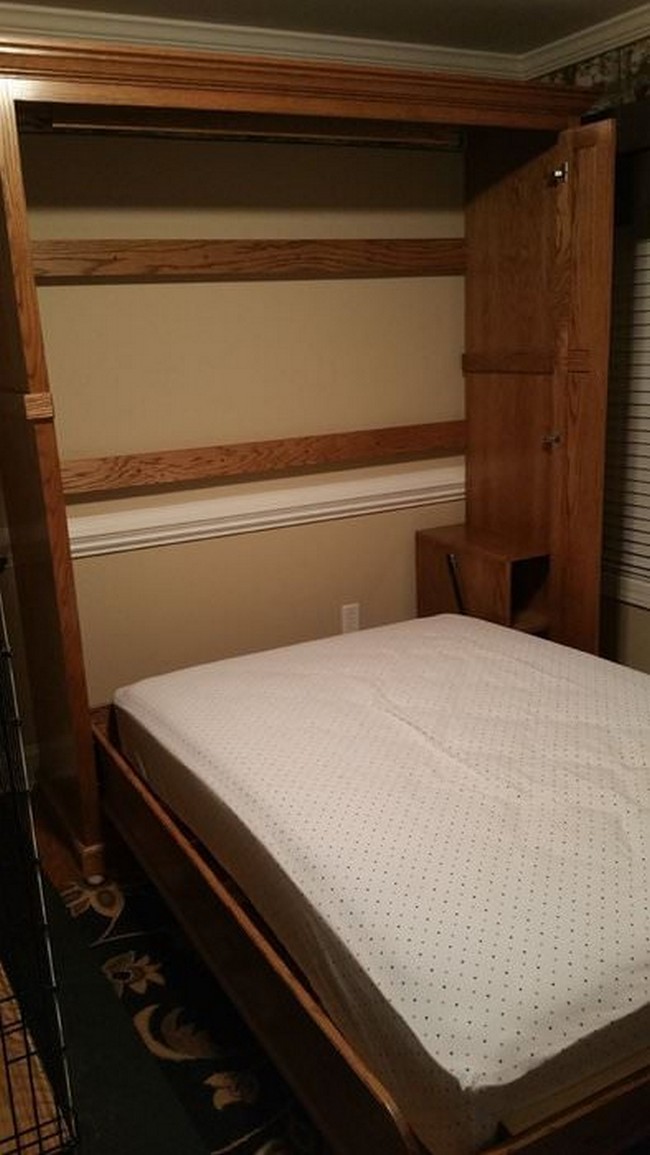 Upcycled Murphy Bed Blueprint