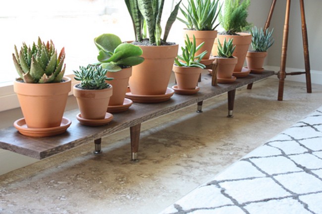 Wooden Plant Stand