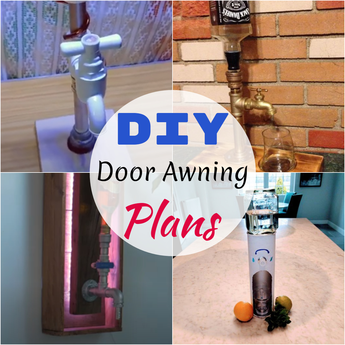 DIY Door Awning Plans 2