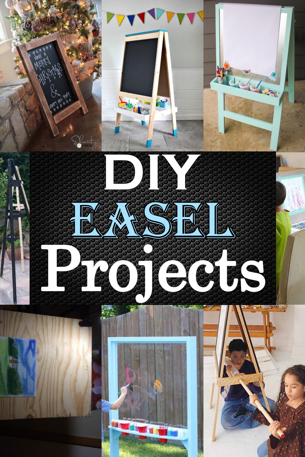 DIY Kids Art Easel Plans » Famous Artisan