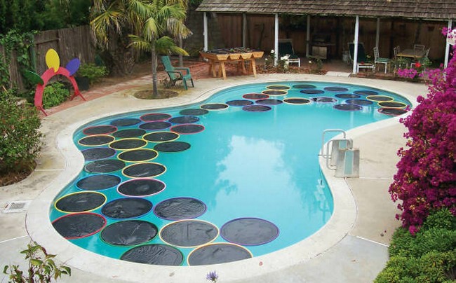 DIY No Electricity Pool Heater