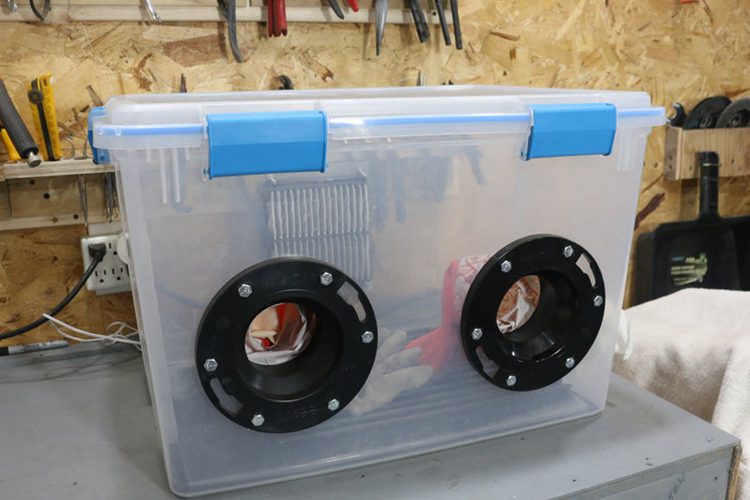 DIY Sandblasting Cabinet