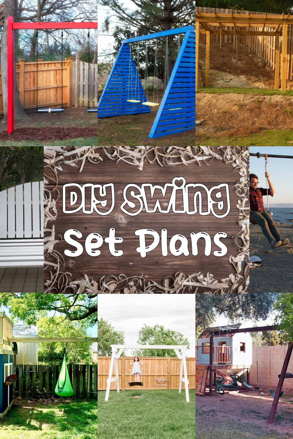 DIY Swing Set Plans