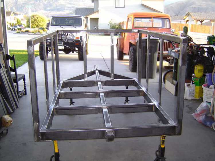 Off-road utility trailer