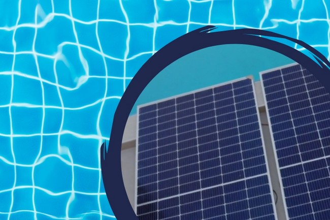 Solar Pool Heating System Idea