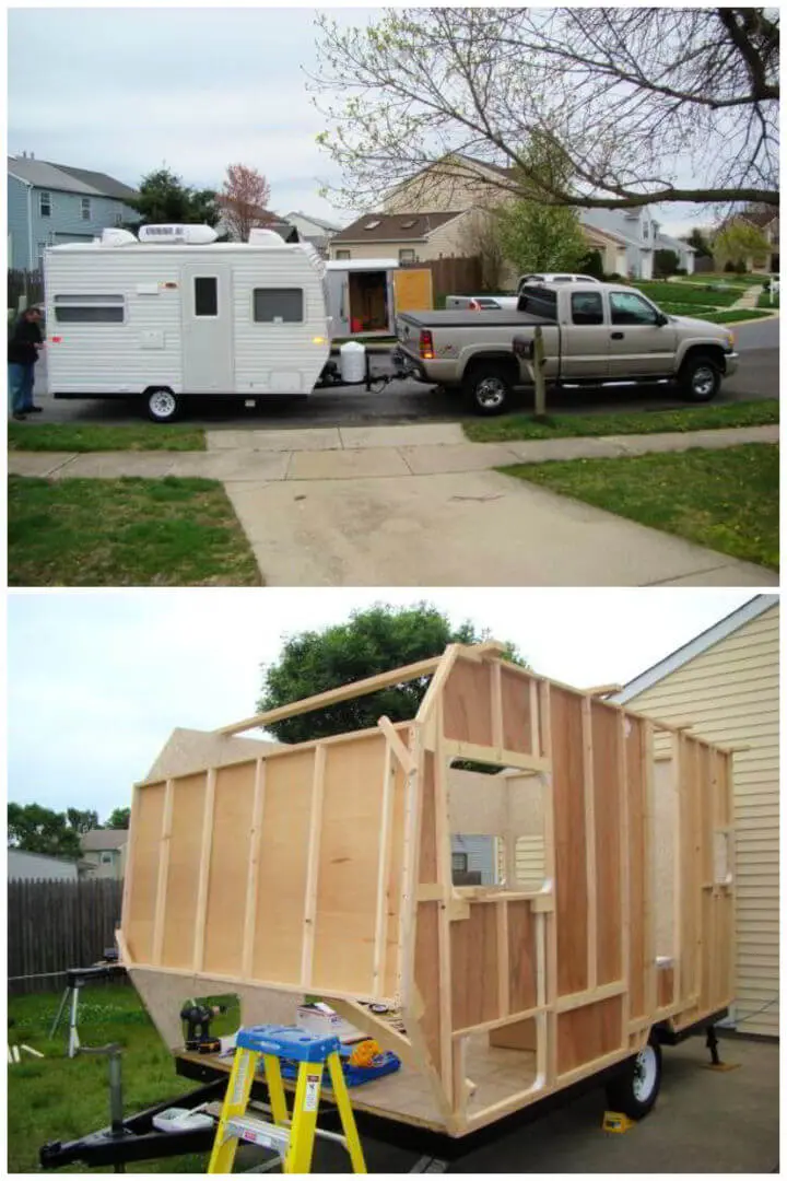 Amazing DIY Camper Trailer