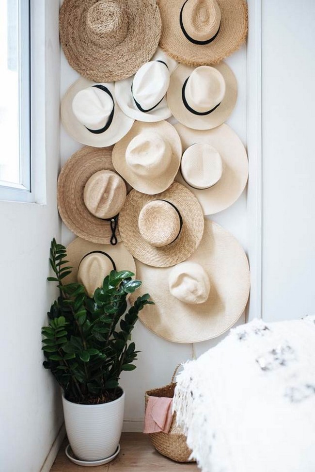 Crowded Hat Wall DIY