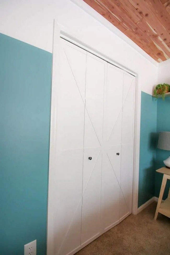 DIY Bi-Fold Barn Doors