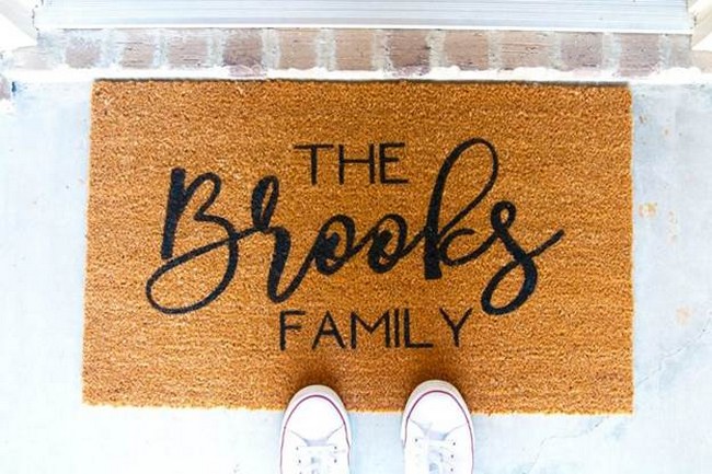 DIY Cricut Doormat