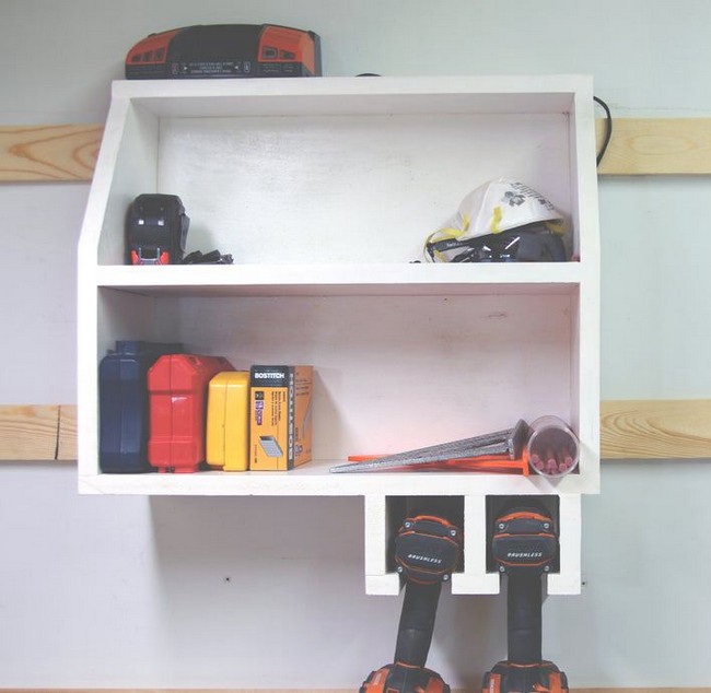 DIY Drill Charging Station