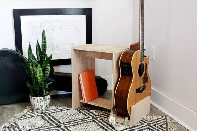 DIY Guitar Stand Stool