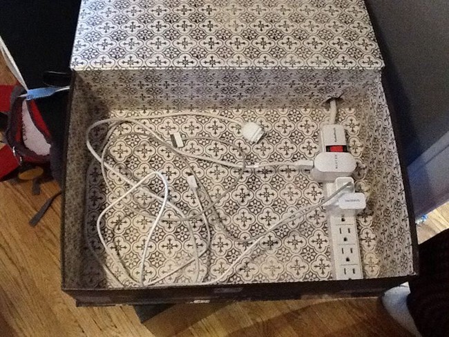 DIY Hidden Charging Station