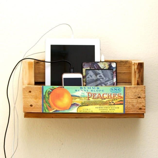 Pallet Shelf For Charging