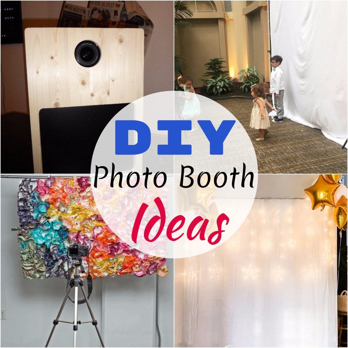 DIY Photo Booth Ideas 1