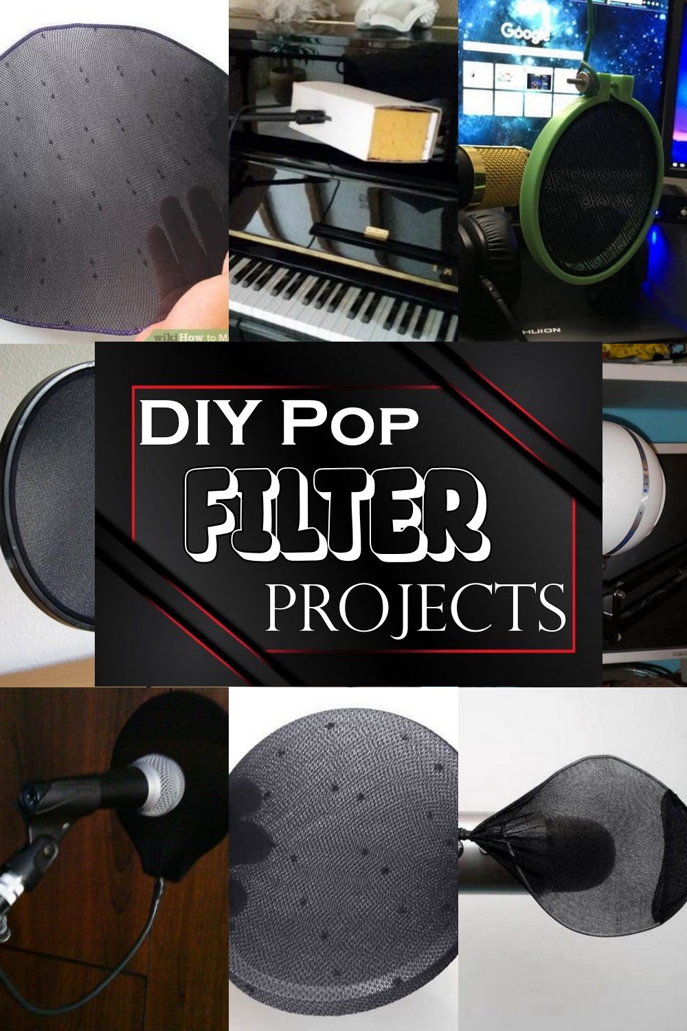 DIY Pop Filter Projects