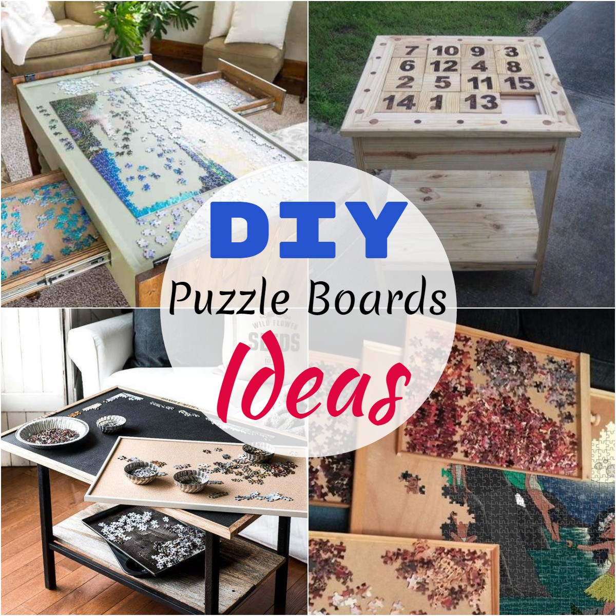 DIY Puzzle Boards Ideas 2