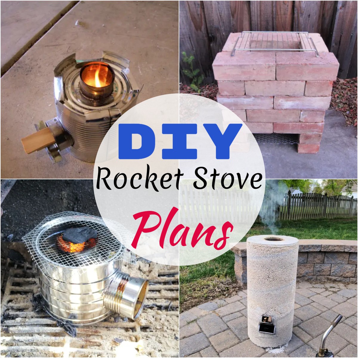 DIY Rocket Stove Plans 1