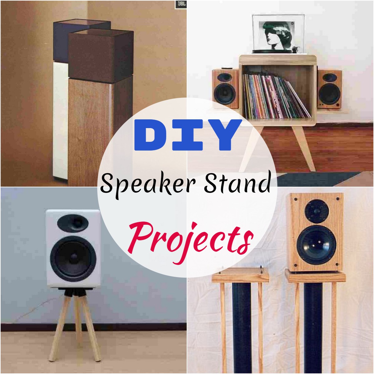 DIY Speaker Stand Projects 1