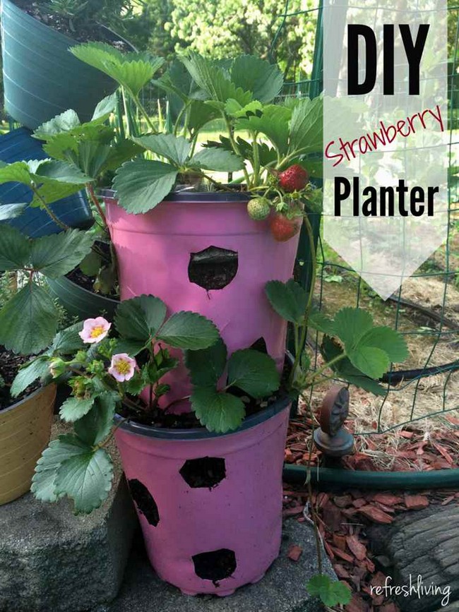 Planter From Recycled Materials