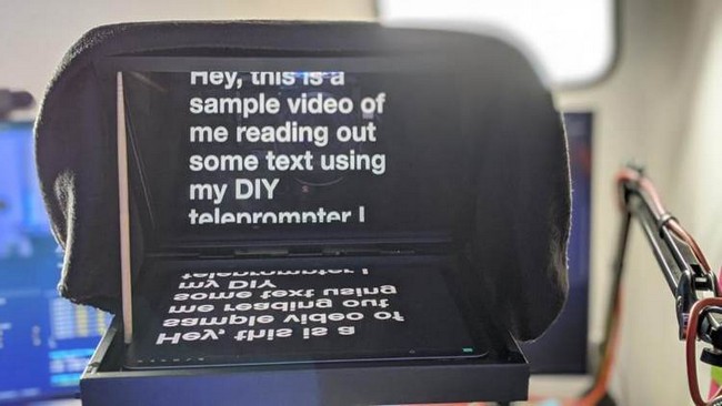 DIY Teleprompter