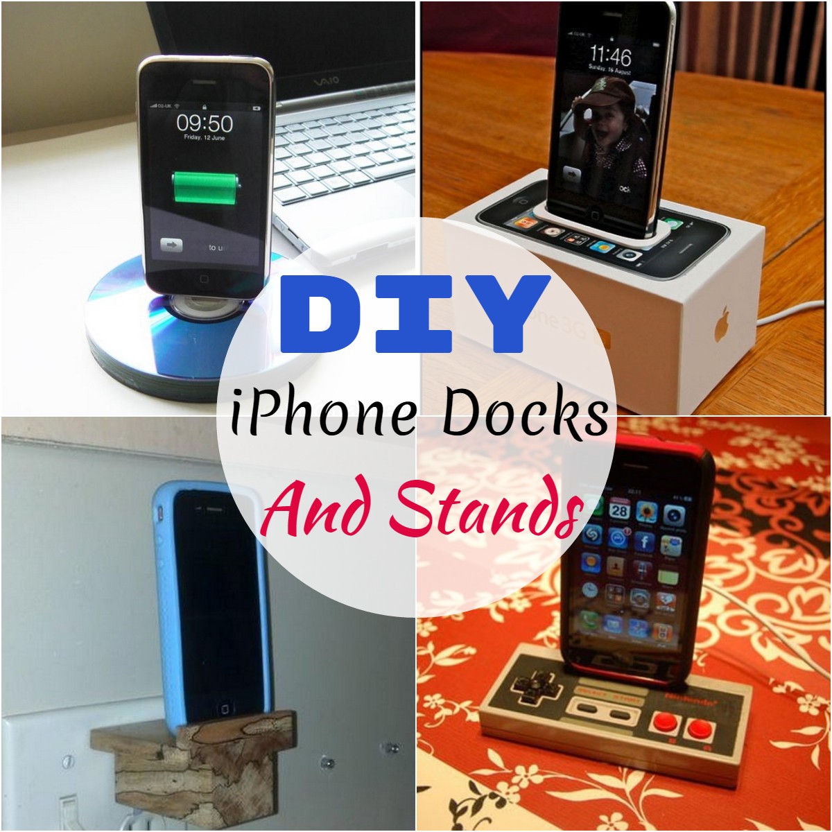 DIY iPhone Docks And Stands 1