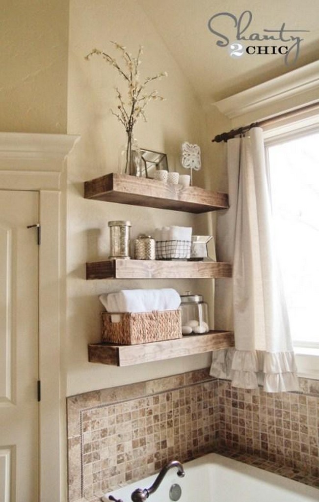 Easy Shelving for bathroom