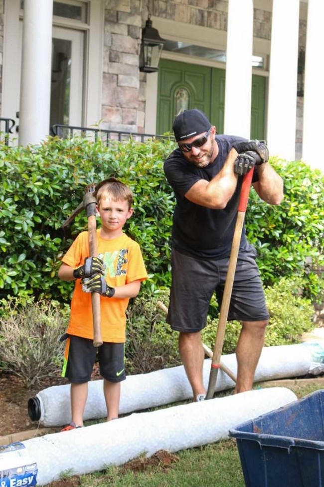 Easy DIY French Drain