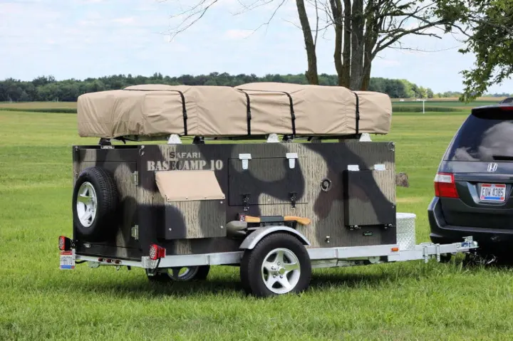 Home Built Camper Trailer on a Budget