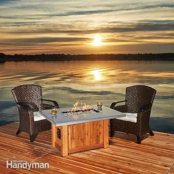 13 DIY Fire Pit Table Projects How to Build a Fire Pit Table