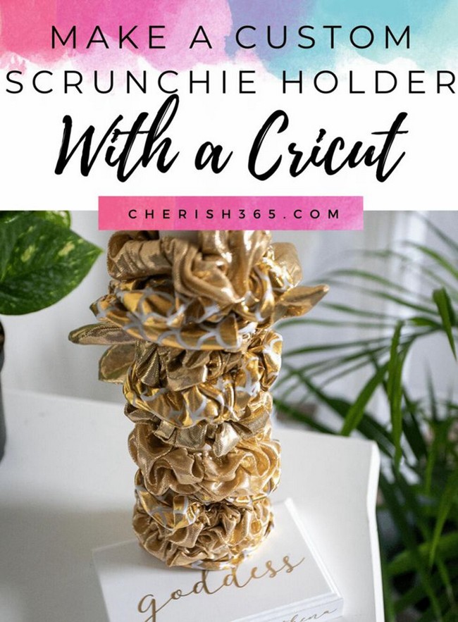 Inexpensive Scrunchie Holder