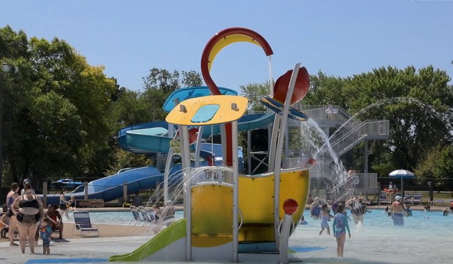 Perry Park Pool Splash Pad