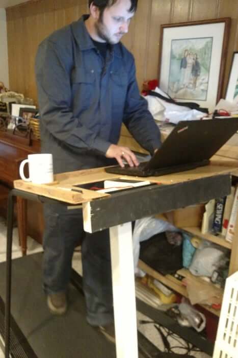 Walking DIY Treadmill Desk