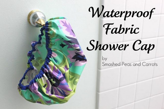 Waterproof Fabric Shower Cap