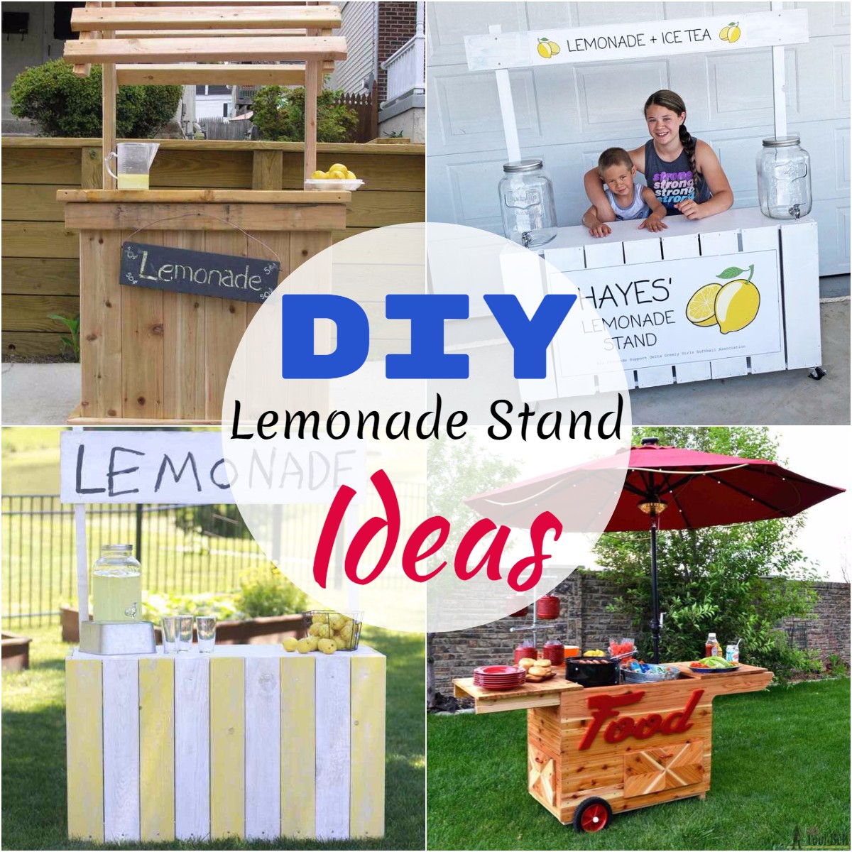 DIY Lemonade Stand Ideas 1