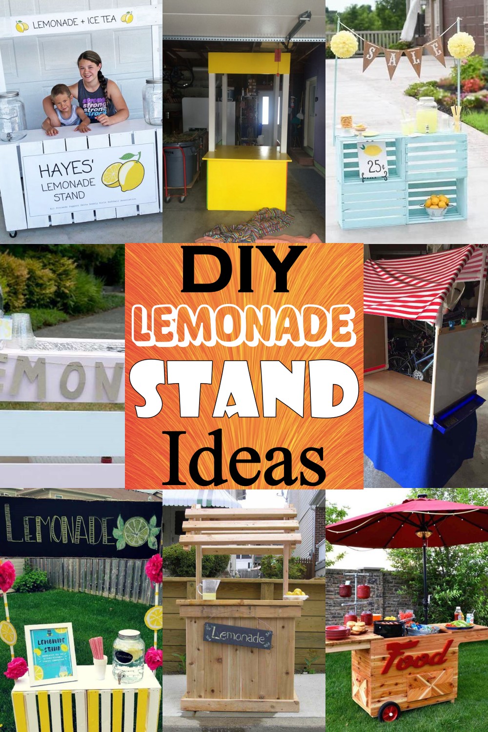 24 Easy DIY Lemonade Stand Ideas DIYnCrafty