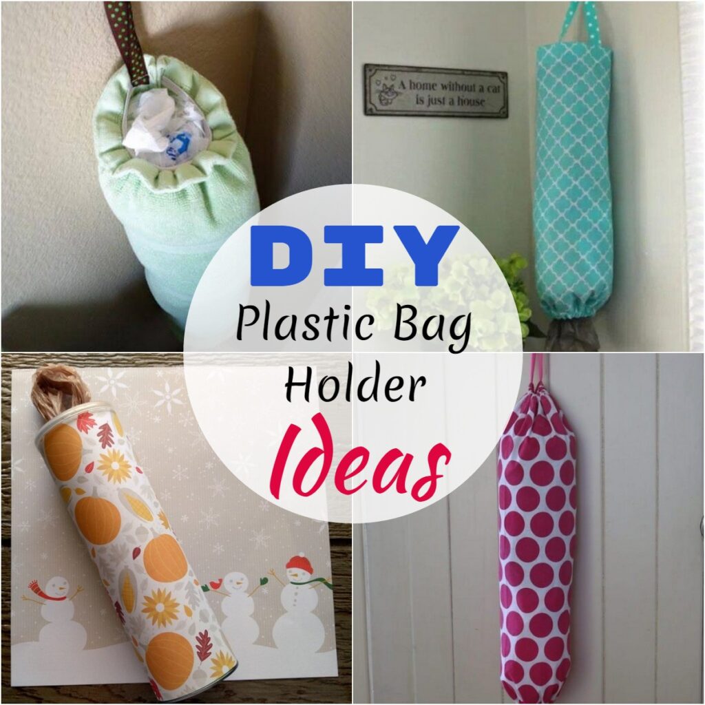 DIY Plastic Bag Holder Ideas 1