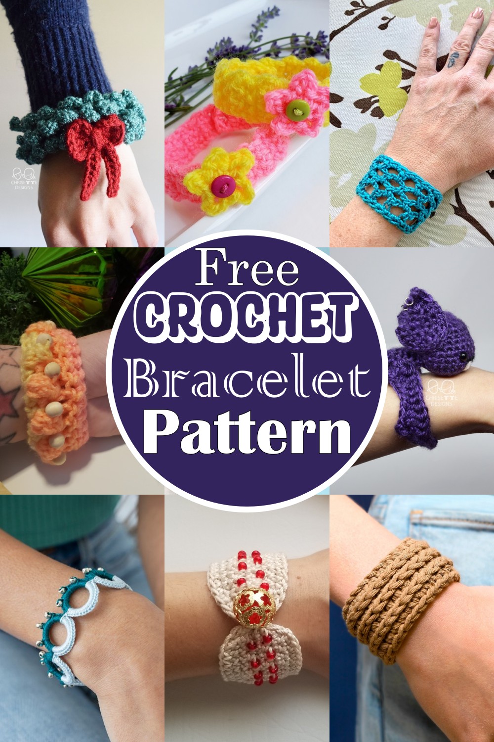 Beaded & Beautiful Crochet Bracelets - Crochet 365 Knit Too