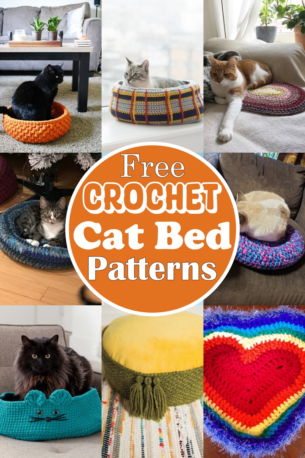 Free Crochet Cat Bed Patterns 1