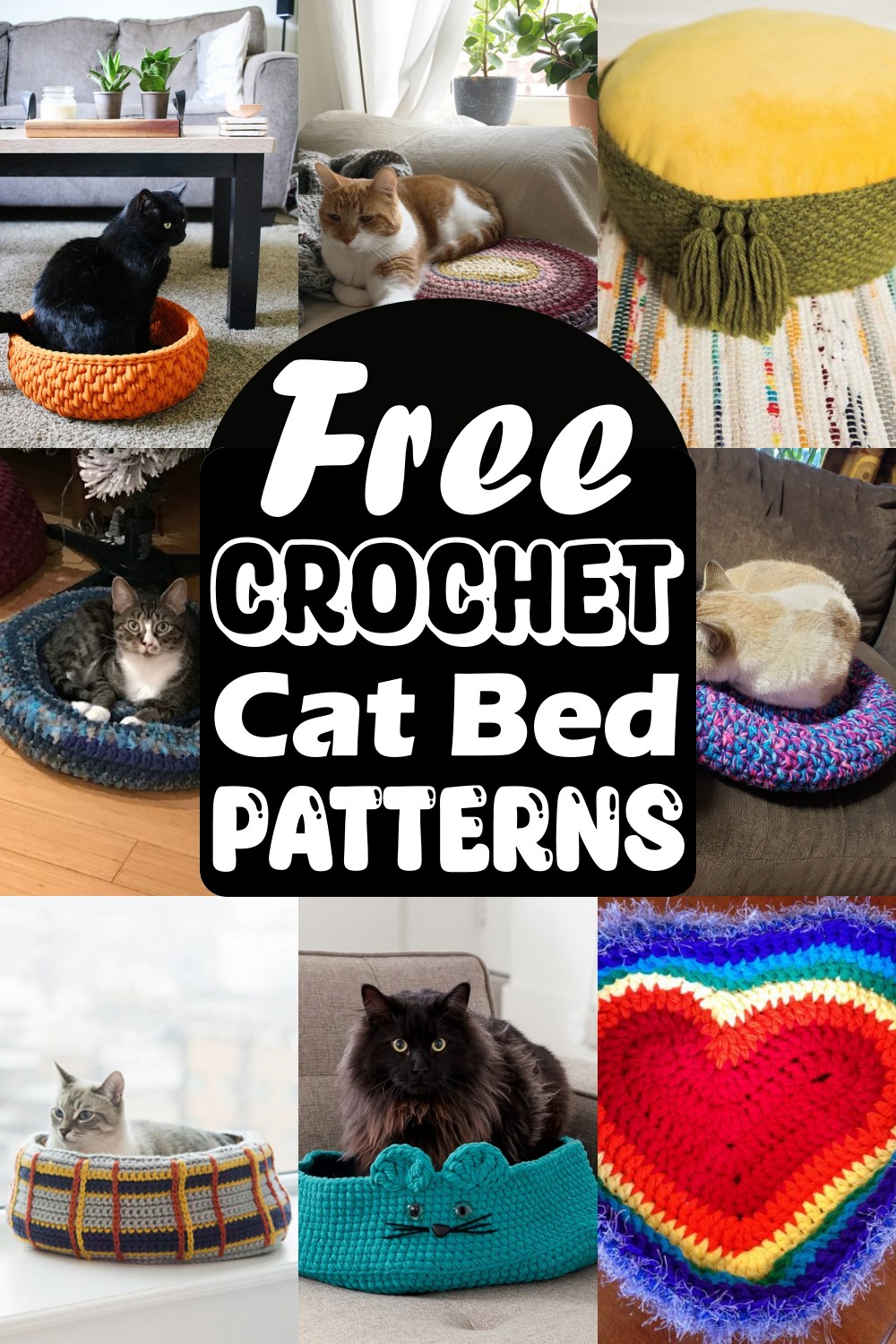 Free Crochet Cat Bed Patterns 2