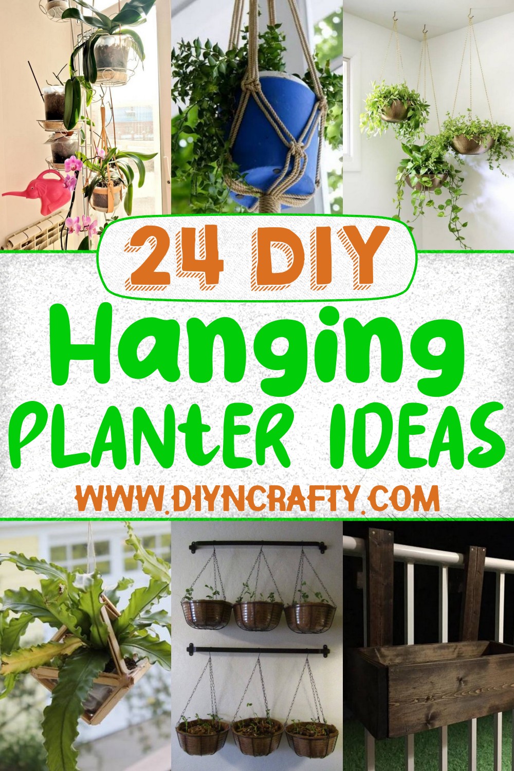 24 DIY Hanging Planter Ideas