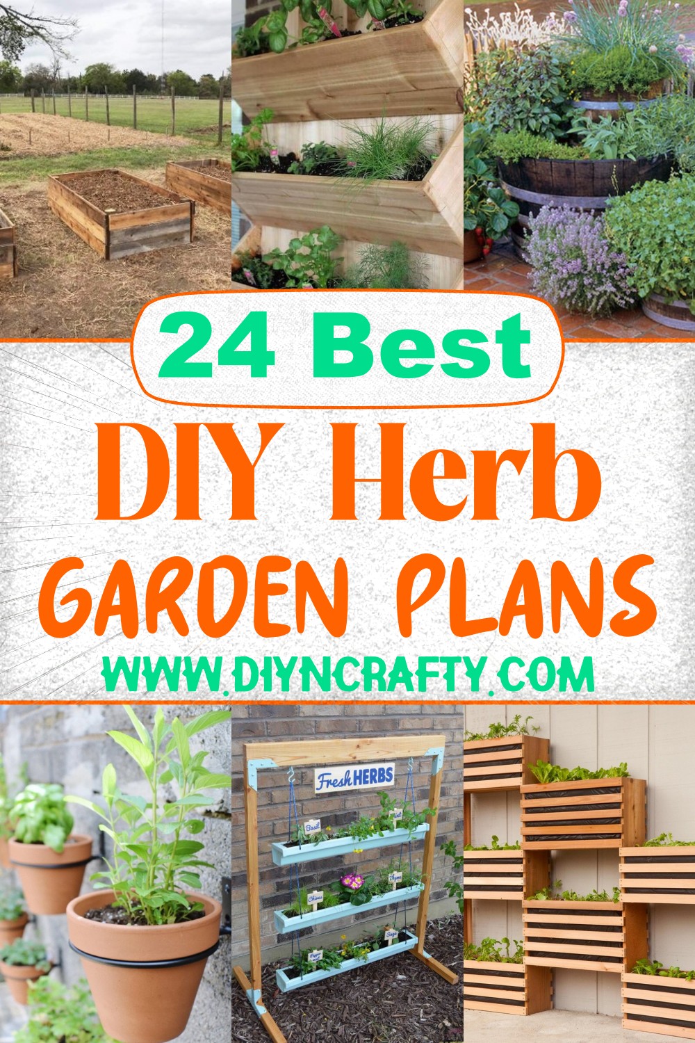 24 DIY Herb Garden Plans