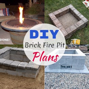 DIY Brick Fire Pit Plans