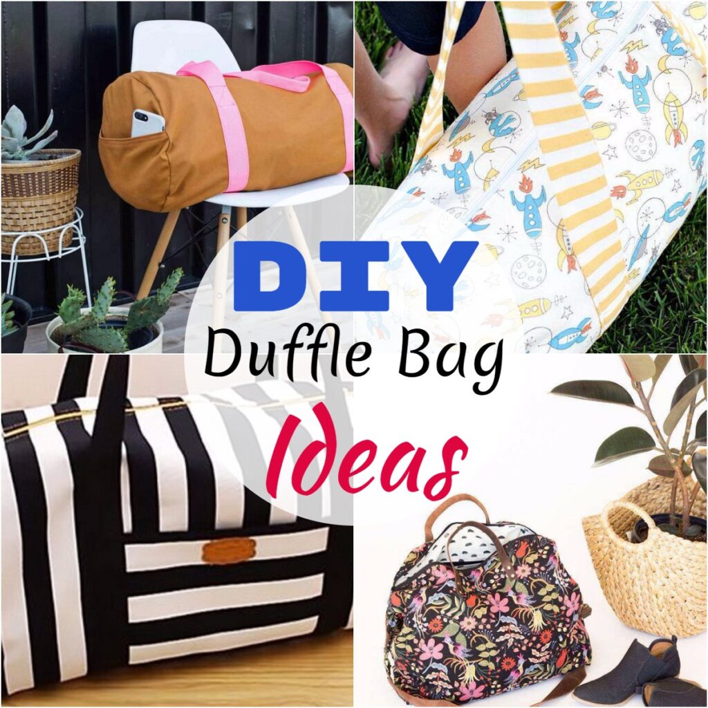 DIY Duffle Bag Ideas 1