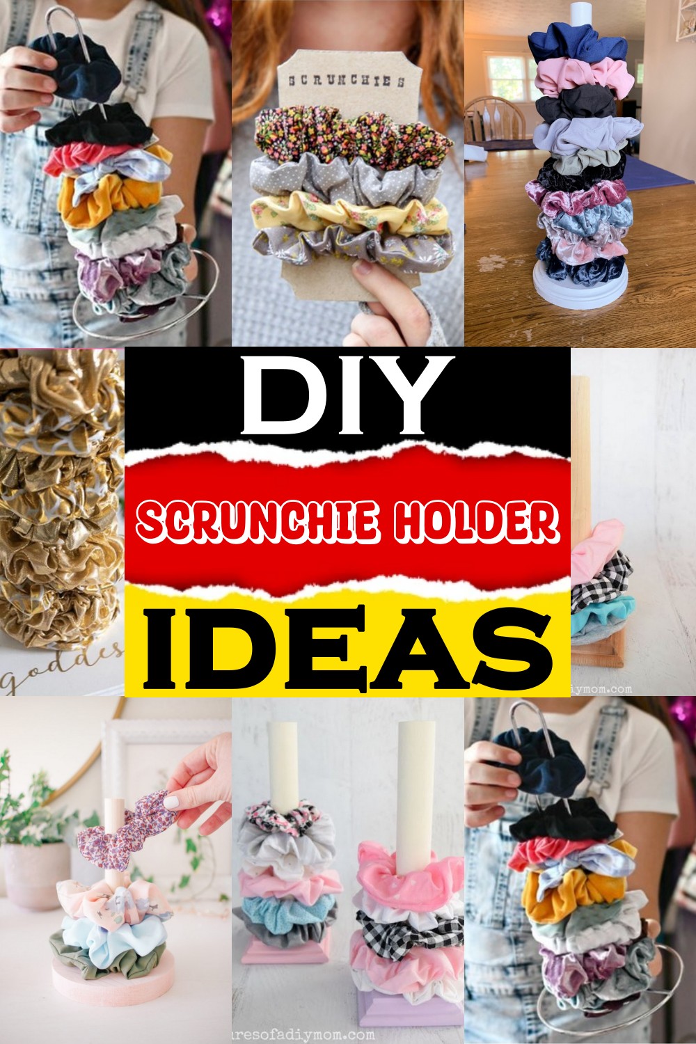 DIY Scrunchie Holder Ideas 1