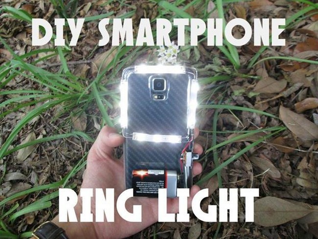 DIY Smartphone Ring Light