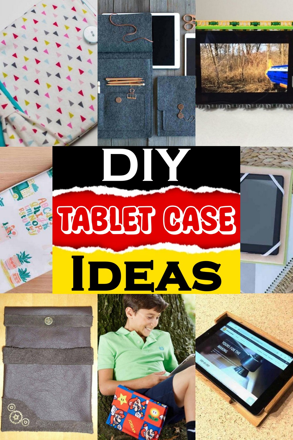 DIY Tablet Case Ideas