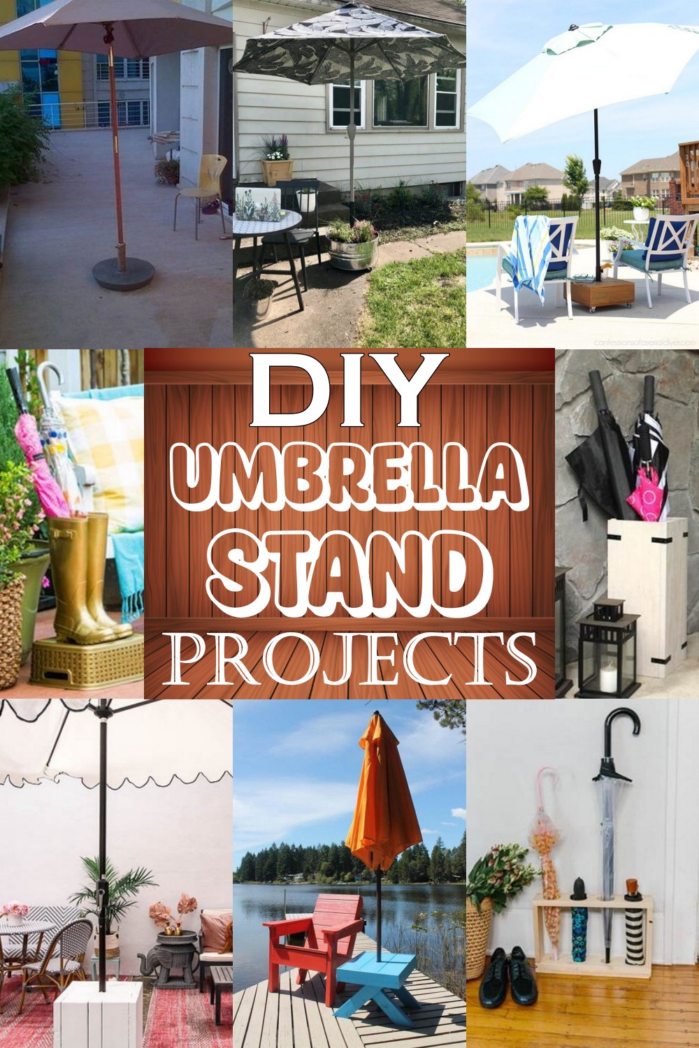 26 DIY Umbrella Stand Projects You Can Build Today DIYnCrafty