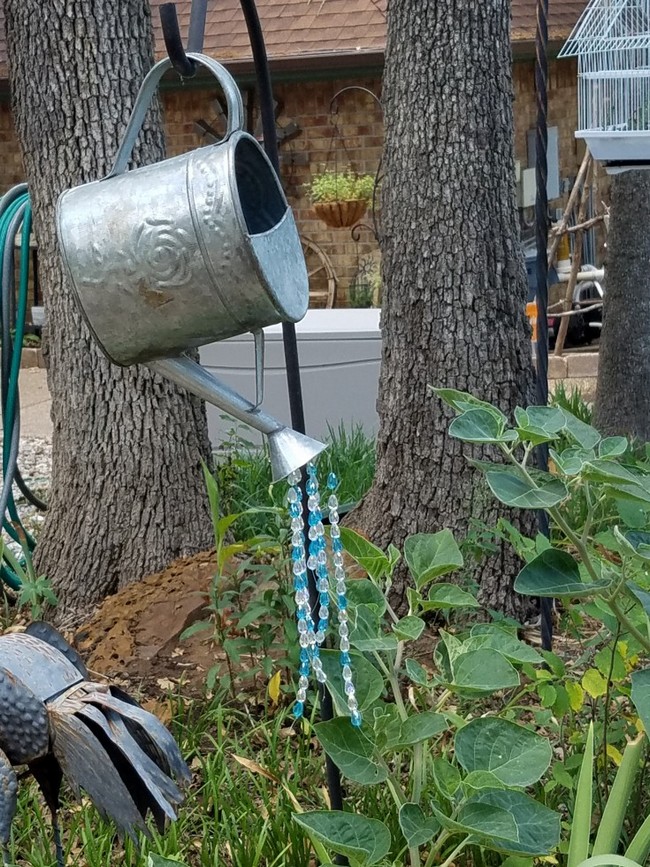 DIY Yard Art Pitcher