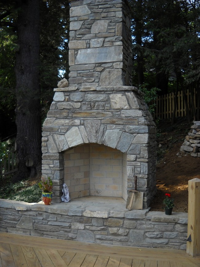 How To Build An Outdoor Fireplace